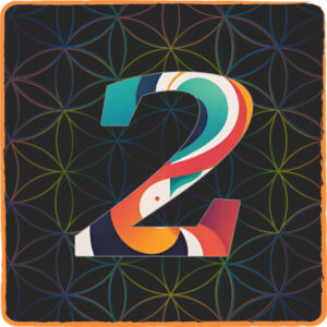 Illustration du nombre 2