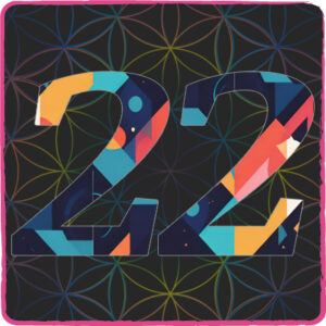 Illustration du nombre 22