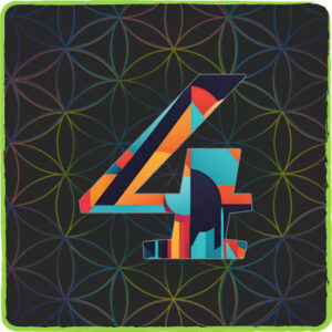 Illustration du nombre 4