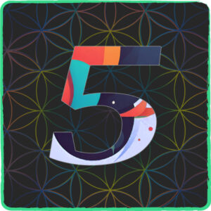 Illustration du nombre 5